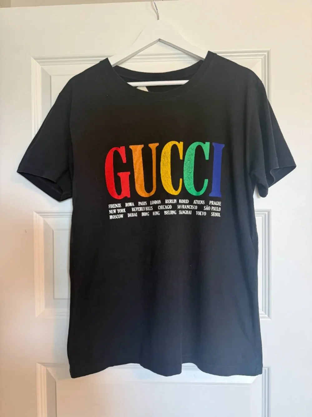 Gucci Graphic Print Tee - Black - Size M